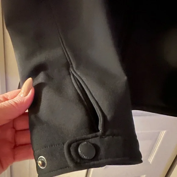 Classic Black Bomber Jacket - Picture 5 of 8